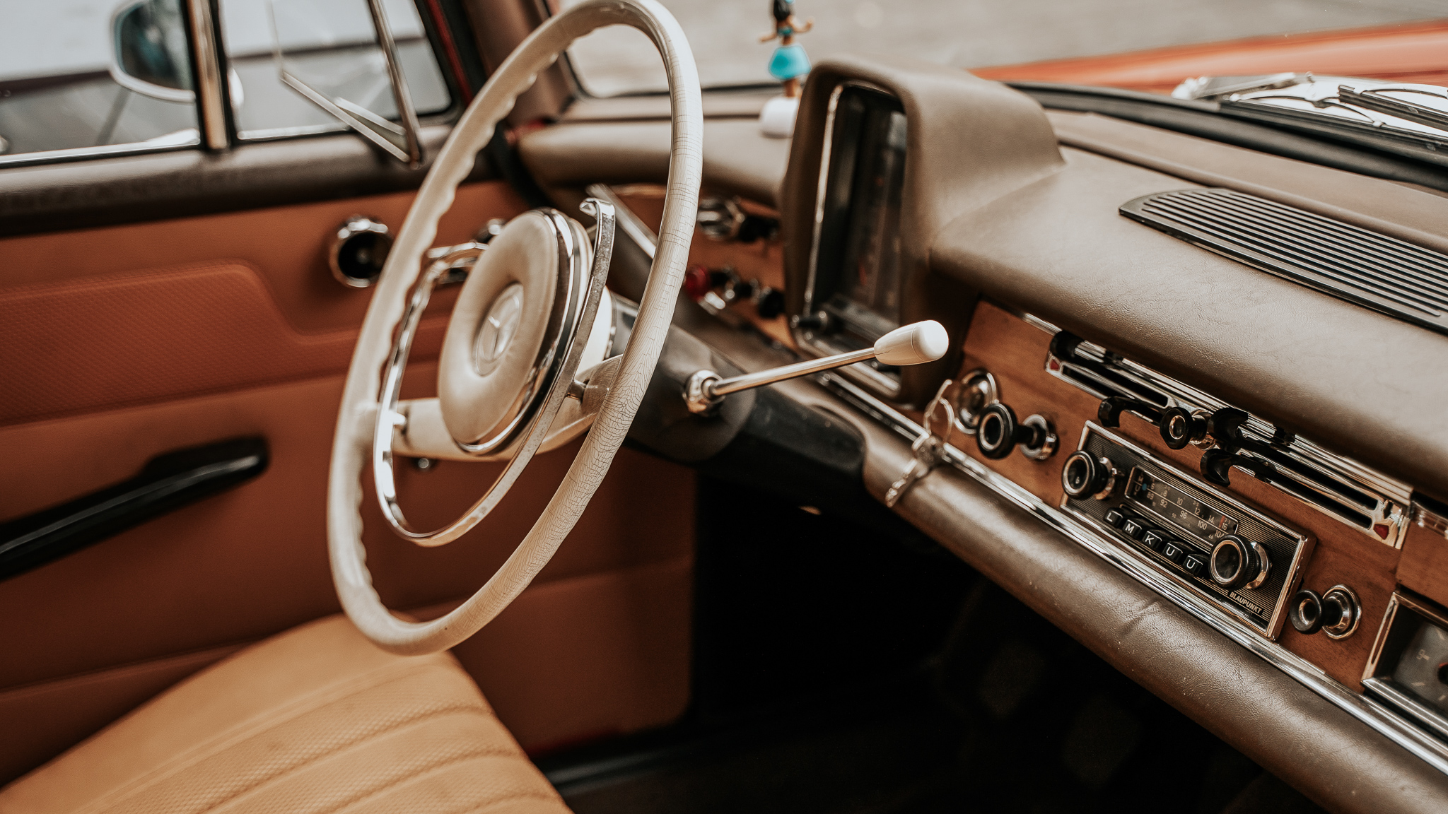 Bild eines Autointerieurs